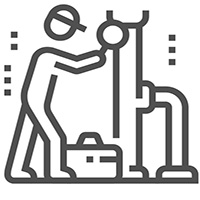 Plumbing elements Well-crafted Pixel Perfect Vector Thin Line Icons 30 2x Grid for Web Graphics and Apps. Simple Minimal Pictogram